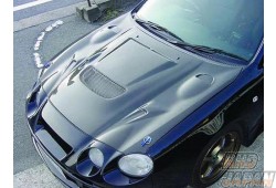 Pit Road M M-SPL 6-Duct Aero Bonnet - Carbon Toyota Celica ST20#