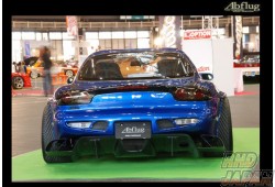 Abflug Rear Bumper Spoiler Ver. Cv and Splendid Diffuser Set FD3S