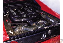 M-Tecnologia Engine Hood Panel Carbon Fiber - F355 6MT