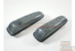 Zone Front Side Clear Winkers - Smoke Nissan Z32