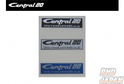 Central 20 Original Sticker Small - Silver