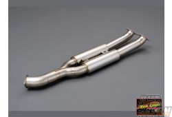 Sun Line Racing Titanium Silent Front Pipe - R35