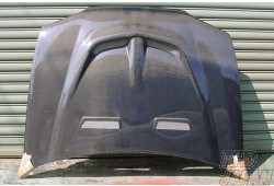 Max Racing Carbon Fiber Vented Aero Bonnet Hood - EK4 EK9