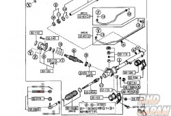 MAZDA OEM Castle Nut JCES JCESE