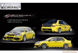 Varis Time Attack Version Rear Wide Fender Kit - CT9A EVO VIII