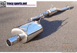 TRACY SPORTS TS-02 Muffler Exhaust System Type B Round 90mm Tail - S2000 AP1 AP2
