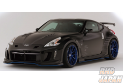 Varis Arising-II Version 1 Side Skirt & Under Board Set Carbon Fiber - Z34