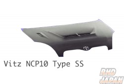 STOUT Aero Bonnet Hood Type SS Plain Weave Carbon - NCP10