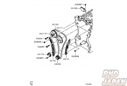 Mitsubishi OEM Camshaft Sprocket - Evolution X CZ4A