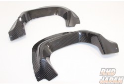 Varis Carbon Heat Sheild Muffler Guards - STI VAB