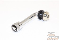 Weds Valve Stem 407K Kranze - Chrome Mark Red Valve