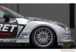 Top Secret Front Wide Fender Set FRP Type 2 - GT-R R35 MY11~ Bumper