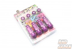326 Power Oretachi Duralumin Lug Nuts - Medium M12 X 1.25 Purple