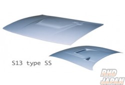 STOUT Aero Bonnet Hood Type SS Twill Weave Carbon - S13
