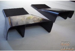 SAS Motorsport Dry Carbon LM Type Rear Diffuser - Ferrari F40