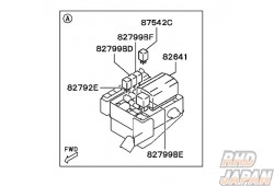 Mitsubishi OEM Updated Fuel Injector Relay - CZ4A EVO X