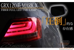78 Works Fiber Full LED Tail Set - Mark X GRX120 GRX125 GRX121