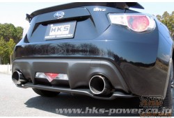 HKS Legamax Premium Muffler Exhaust System Without Center Pipe - BRZ ZC6 86 ZN6