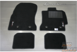 Kansai Service Floor Mat Set Front and Rear Red Stitch - Civic Type-R FD2
