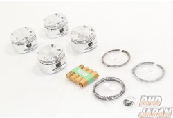 Toda Racing High Compression Forged Piston Kit 81.00 pin 18mm - AE86 AE92 AE101