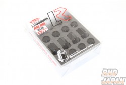 Kyo-Ei Leggdura Racing Lug Nut Set 20pcs - Black M12xP1.5