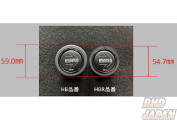 MOMO Horn Button - Grey