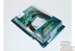 Project Mu Teflon Brake Line Stainless Fittings Smoke - AP1