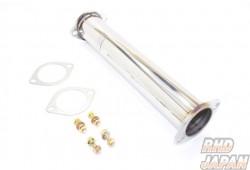 Mine's Stainless Steel Cat Straight Pipe - Lancer Evolution VII / VIII / IX CT9A