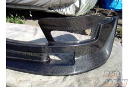 Restored Carbon Fiber Front Spoiler Without Duct Plain Weave - S30