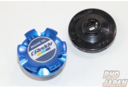 Trust Greddy Engine Oil Filler Cap B-Type Blue - Subaru M42 X P4.5