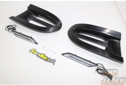 Super Made Instant Gentleman Front Bumper LED Winker Set - RPS13 PS13 RS13 S13 S14 S15