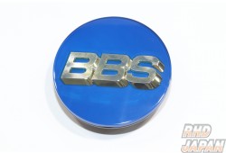 BBS Japan Wheel Center Cap Emblem - Blue 70mm with Ring