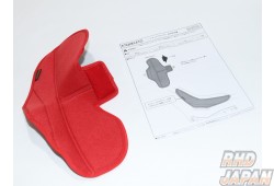 Esqueleto Seat Side Protector Type 3-4 - Fabric Red Right Side