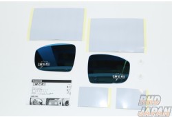 MCR Matchless Crowd Racing Blue Wide Mirror Set - GT-R R35