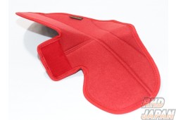 Esqueleto Seat Side Protector Type 3-4 - Fabric Red Left Side