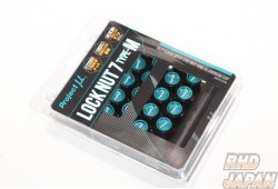 Project Mu Lock Nut 7 Type-M Wheel Lug Nut Set - M12x1.5