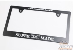Super Made License Plate Number Frame Garnish - Standard TypeA