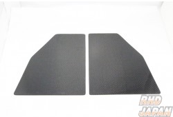 Car Shop GLOW GT Wing Wet Carbon End Plate - 310mm