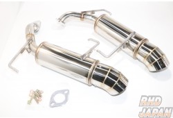 ZSS Racing Division Attack DT Racing Muffler Exhaust Stainless Version - BP5