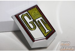 Parts Assist M.speed Front Fender Emblem GT-X Type Gold - Hakosuka GC10 KGC10 2-Door