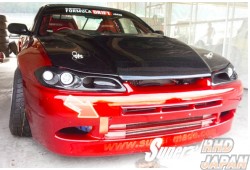 Super Made GT Gentleman Racing Head Light Cover Set with LED Winker - S15