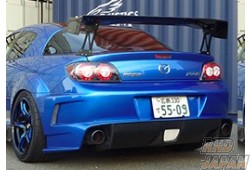 Leg Motorsport GT-A Series Club Sports Rear Bumper HV - RX-8 SE3P Kouki After Minor Change