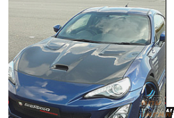 Leg Motorsport Club Sports Aero Bonnet Carbon Fiber - BRZ ZC6 86 ZN6