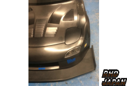 Ready Go Next Attack X Carbon Junkies X Sight Hound Dry Carbon Bonnet and Hinge Set - FD3S