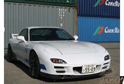 Leg Motorsport GT-A Series Club Sports Front Bumper Carbon Lip Spoiler Hybrid With Daylight - FD3S Kouki