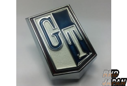 Parts Assist M.speed Front Fender Emblem GT Type Blue - Hakosuka GC10 KGC10 2-Door