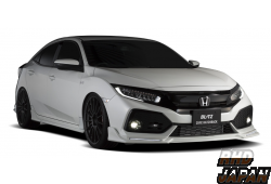 Blitz Aero Speed R-Concept Front Lip Spoiler FRP OEM Color SGP - Civic FK7