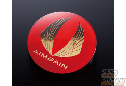 Aimgain Center Cap GLM - Red X Gold