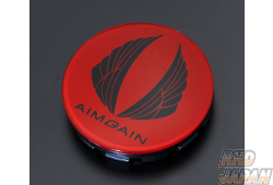 Aimgain Center Cap GLM - Red X Black
