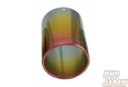 Rosso Modello Ti-C Option Parts Titanium Tail 93mm D X 90mm L Wine